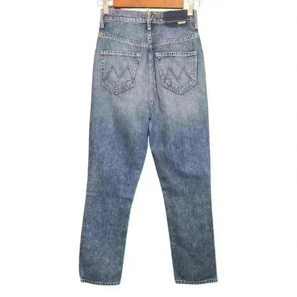 MOTHER Superior The Dazzler Shift Crop in Sin and Suffer Size 25 - Picture 9 of 12